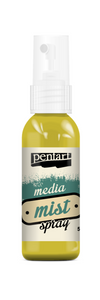 Pentart Media Mist Spray, 50 mL, Color Options Gold