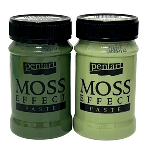 Pentart Moss Effect Paste, 2 Colors, Create Mossy Effects
