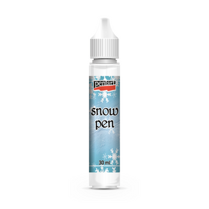 Pentart Snow Pen, 30 mL, Create Snowy Effect