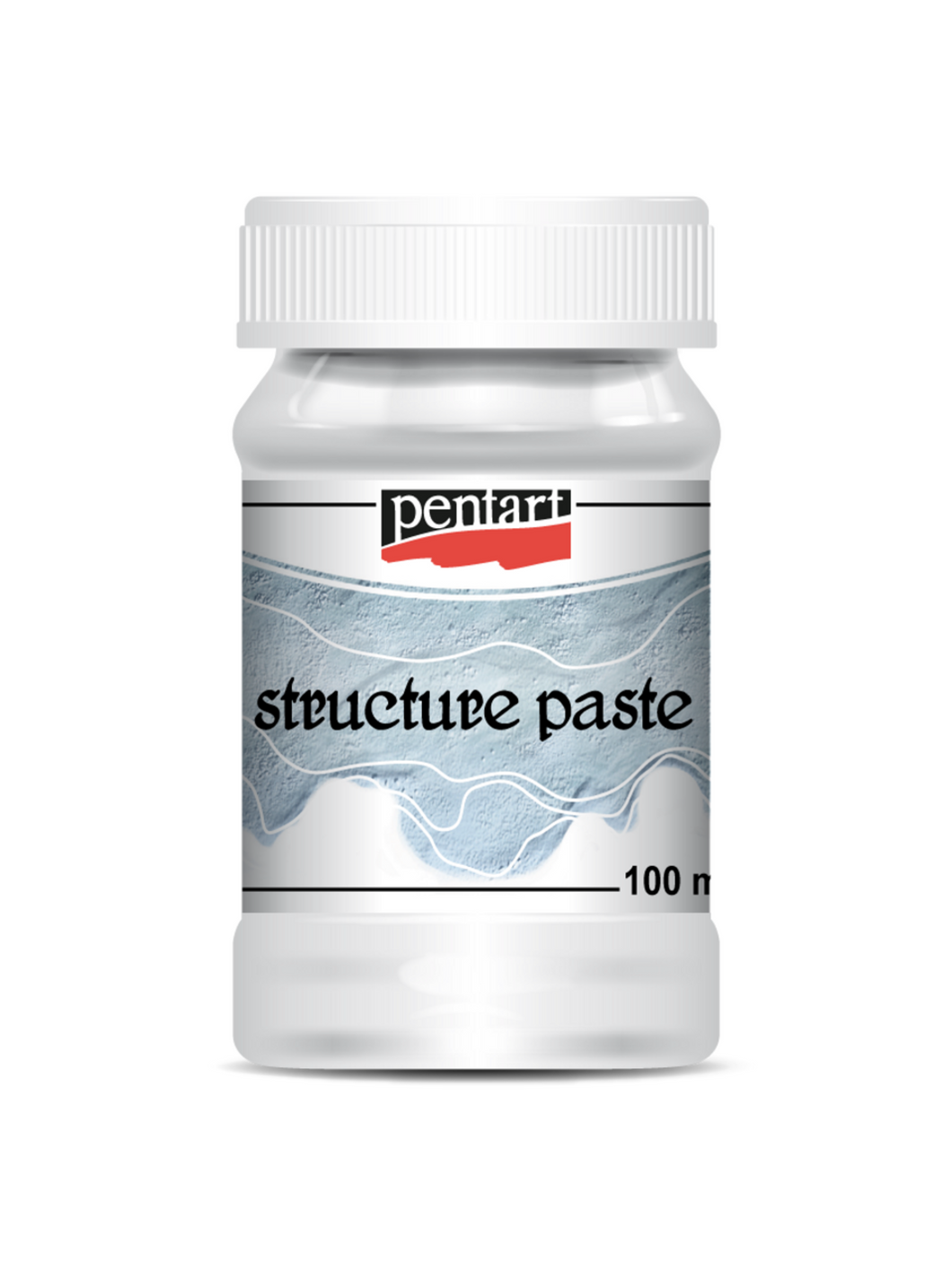 Pentart Structure Paste, White, 100 mL