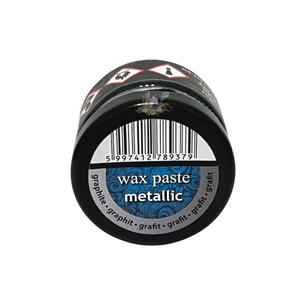 Pentart Wax Paste Metallic, Graphite, Lid view