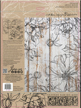 Load image into Gallery viewer, New Peonies Decor Stamps by Iron Orchid Designs, Pre Order, packaging view