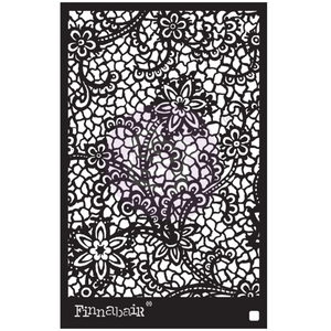 Prima Finnabair Floral Net Stencil, 6" x 9"