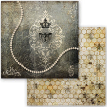 Load image into Gallery viewer, Queen Bee Mini Scrapbook Paper Set by Decoupage Queen