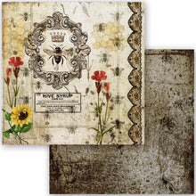 Load image into Gallery viewer, Queen Bee Collection Scrapbook Paper Set by Decoupage Queen, p 12