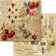 Load image into Gallery viewer, Queen Bee Collection Scrapbook Paper Set by Decoupage Queen, p 2
