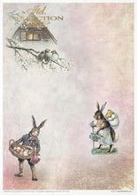 Load image into Gallery viewer, Easter Bunny Rice Paper Set by ITD Collection, RP050, Pack of 11 03