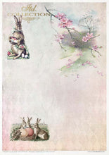 Load image into Gallery viewer, Easter Bunny Rice Paper Set by ITD Collection, RP050, Pack of 11 11