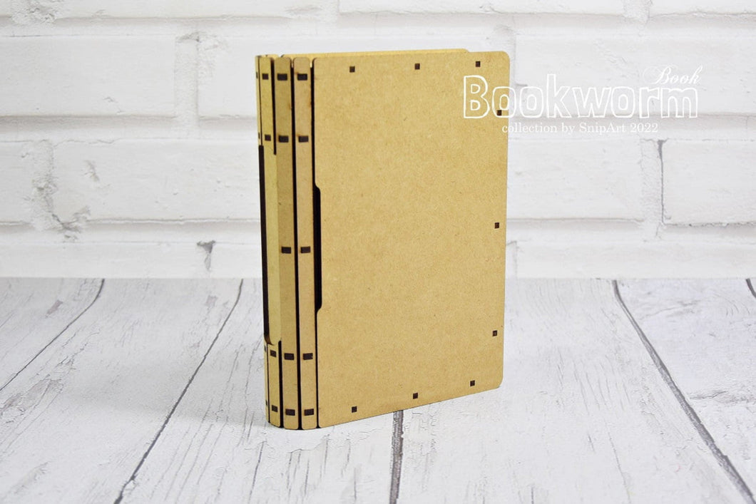 SnipArt Bookworm - Book with a Drawer - Small