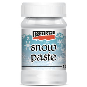 Pentart Snow Paste, 100 mL, Create Snowy Effect