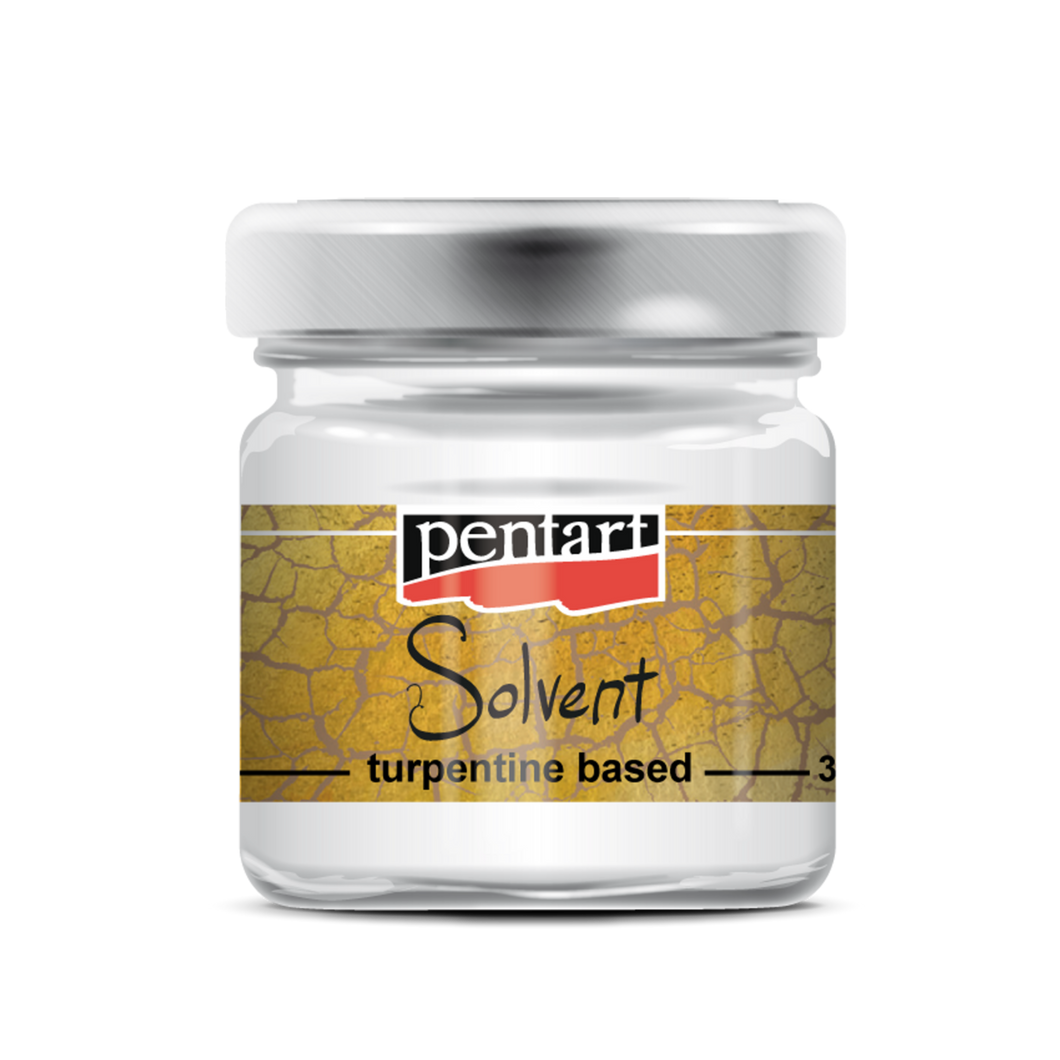 Pentart Solvent, Turpentine based, 30 mL