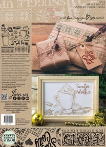 IOD Cozy Stamp by Iron Orchid Designs, back cover