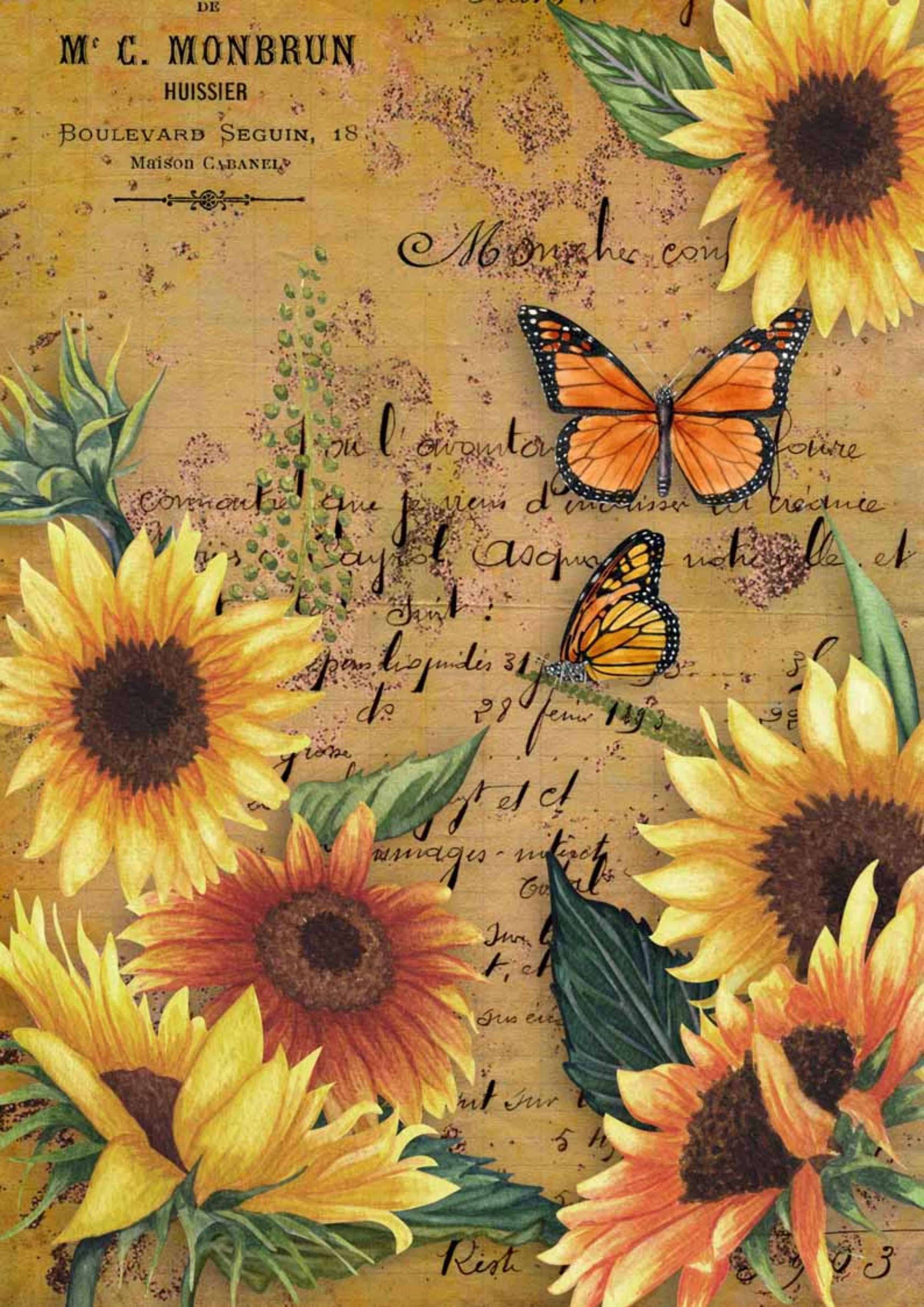 Resin Journal Covers with Dried Flowers, Butterflies & Gold Leaf –