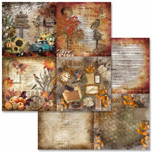 Load image into Gallery viewer, Sweet Autumn Mini Scrapbook Set by Decoupage Queen, 6&quot; x 6&quot;, page 11 of 12