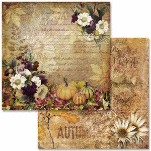 Sweet Autumn Mini Scrapbook Set by Decoupage Queen, 6" x 6", page 8 of 12