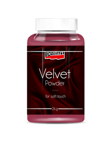 Pentart Velvet Powder Garnet Red Large 26g