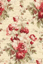 Load image into Gallery viewer, Roycycled Decoupage Paper, Vintage Wallpaper, Vintage Floral Style