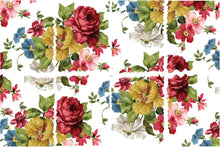 Load image into Gallery viewer, Iron Orchid Designs Wall Flower Transfer 8 Sheet Pad, 12 x 16, IOD