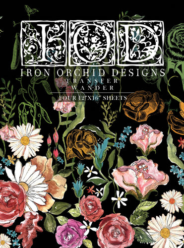 Iron Orchid Designs Wander Decor Transfer
