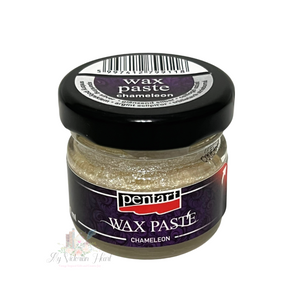 Pentart Wax Paste Chameleon Sparkling Silver