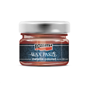 Pentart Wax Paste Metallic Red