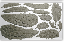 Load image into Gallery viewer, Iron Orchid Designs Wings and Feathers Decor Moulds, Molds, IOD