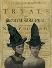 Load image into Gallery viewer, Witch Sisters by Monahan Papers, 8 x 10, Victorian Halloween