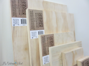 IOD Wood Gallery Blanks for DIY Art Decor, Iron Orchid Designs