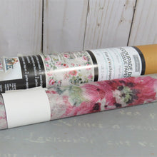 Load image into Gallery viewer, Redesign Prima Floral Wallpaper Decoupage Tissue Paper Tube Packaging