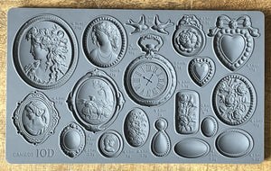 IOD Cameos Mould, Iron Orchid Designs Cameo Mold