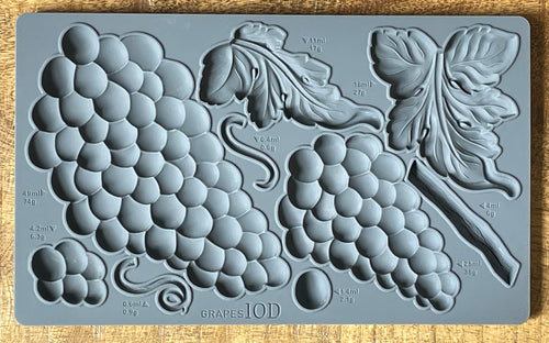 Grapes Mould, IOD, Iron Orchid Designs Mold