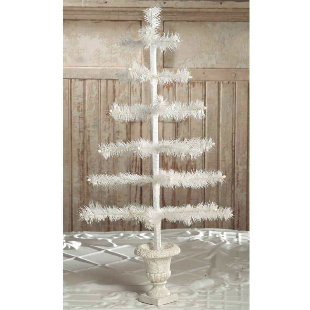Feather Tree Ivory in Urn Base by Bethan Lowe Designs, 26