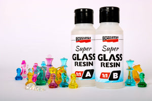 Pentart Super Glass Resin 1:1 set, 125 mL 1